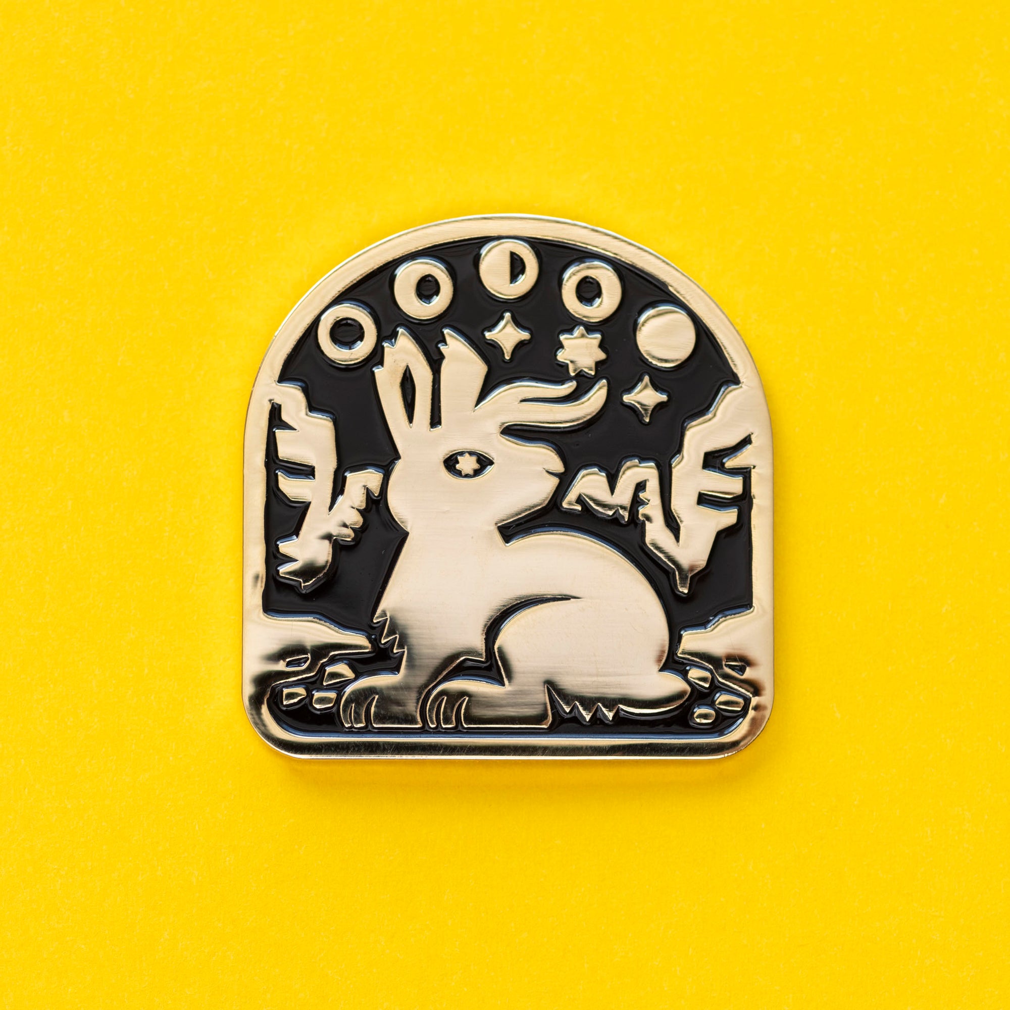 Canyon Jackalope Enamel Pin
