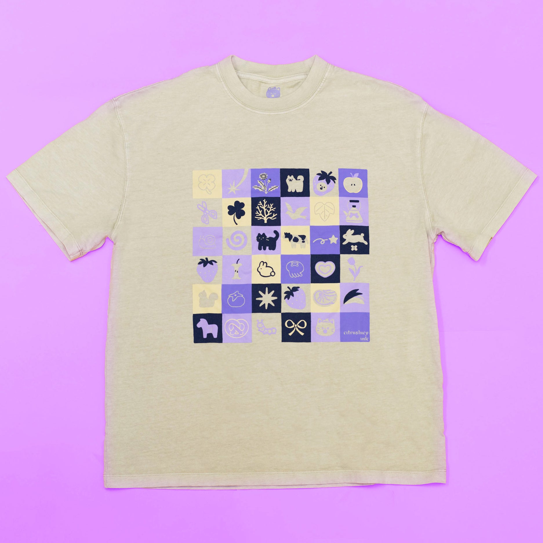 citruslucy.ink Flash Oversized T-Shirt