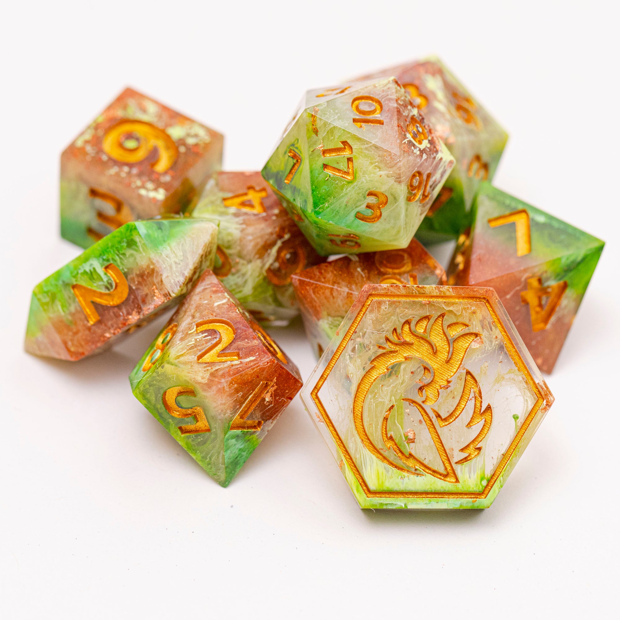 Mother of the Earth - 9 Piece Dice Set