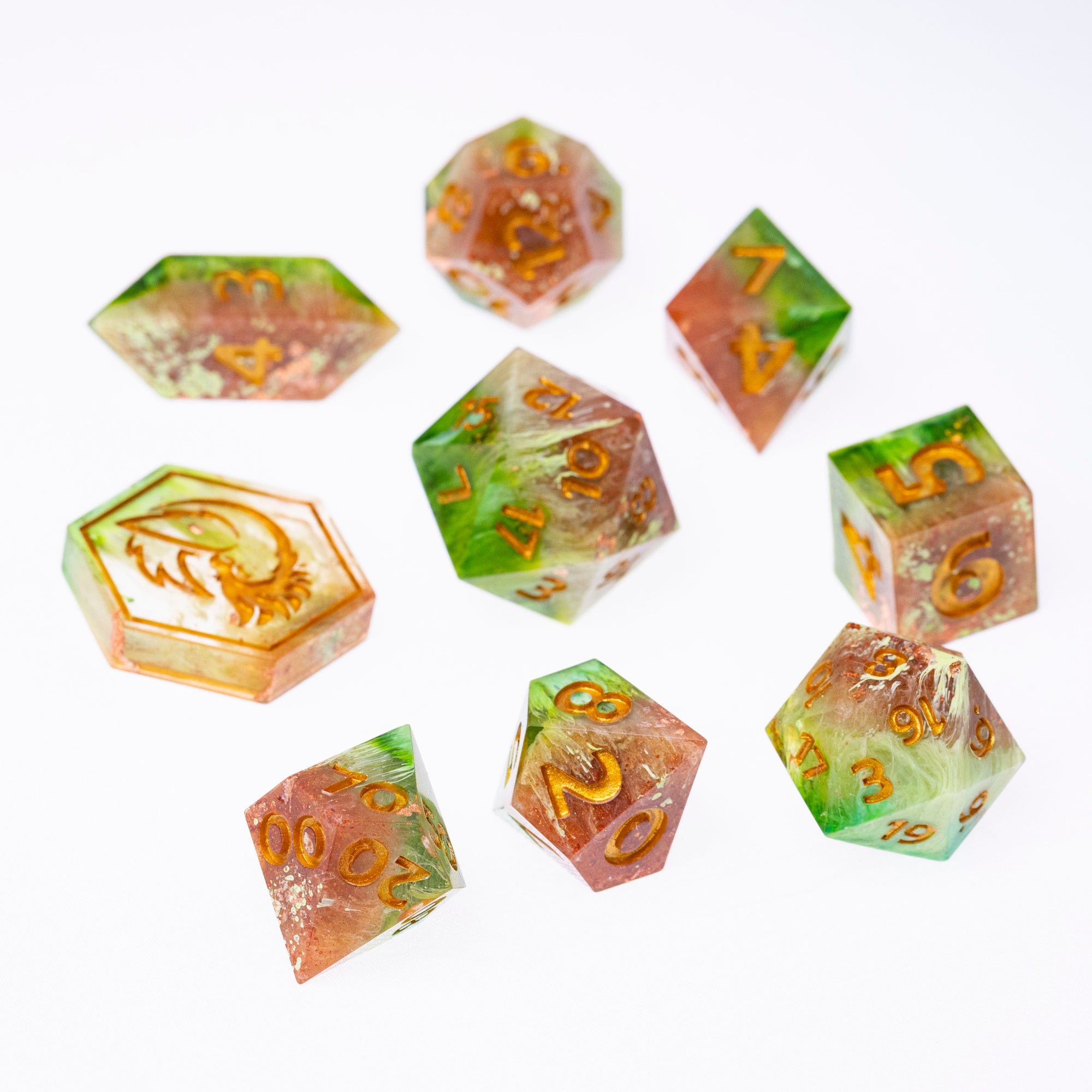 Mother of the Earth - 9 Piece Dice Set