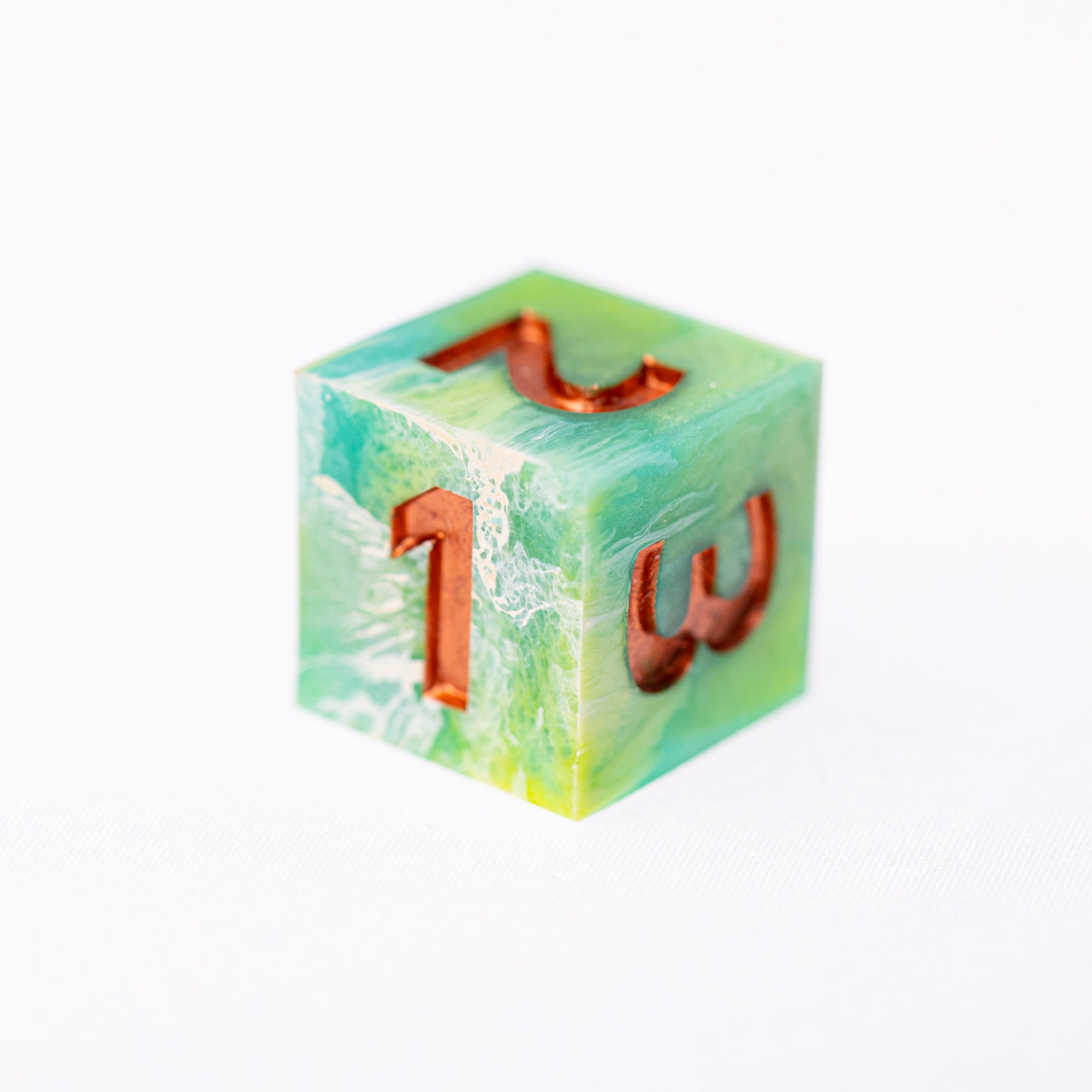 The Ethereal Emerald - D20 + D6 + D4 Dice Sets