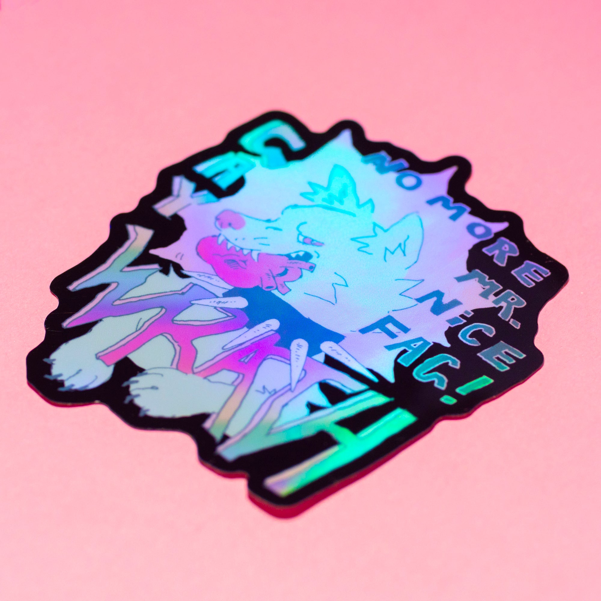 GAY WRATH Holo Sticker