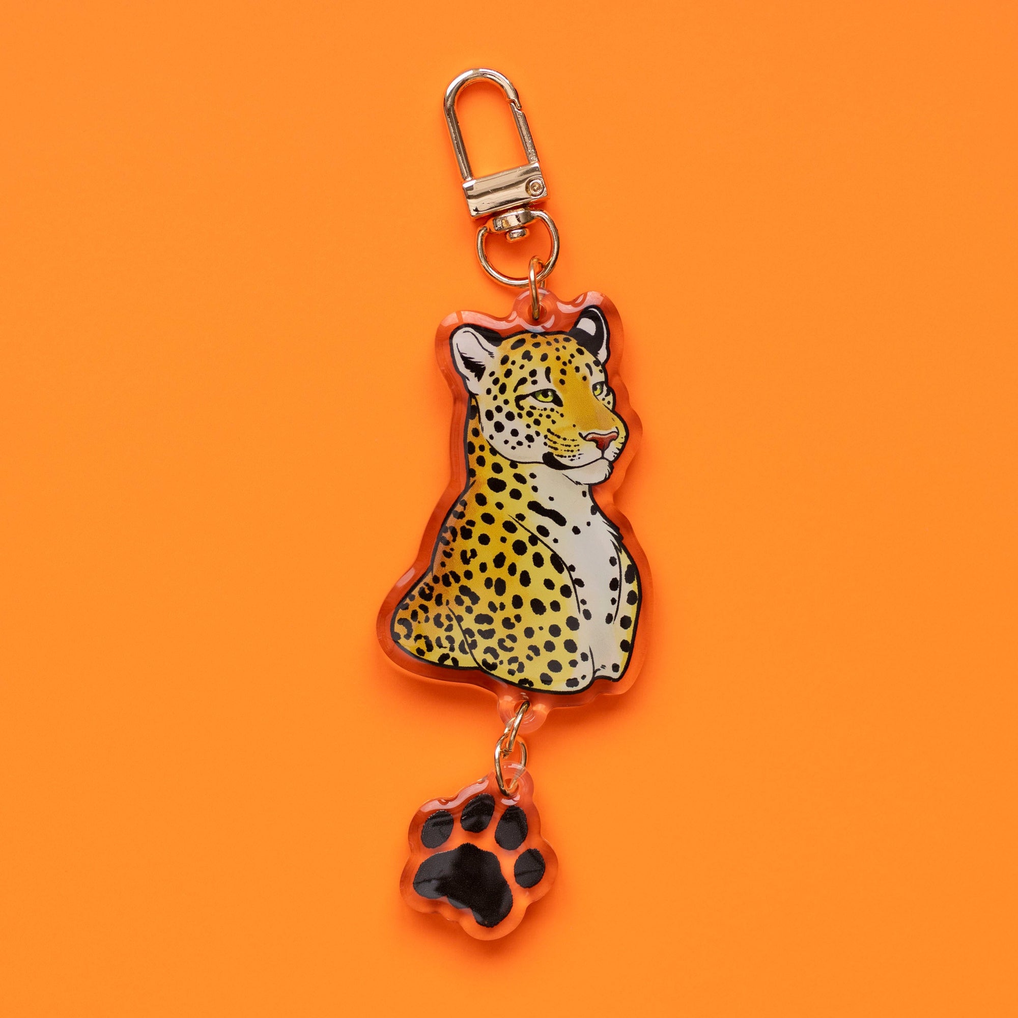 Leopard Pendant Charm - 2