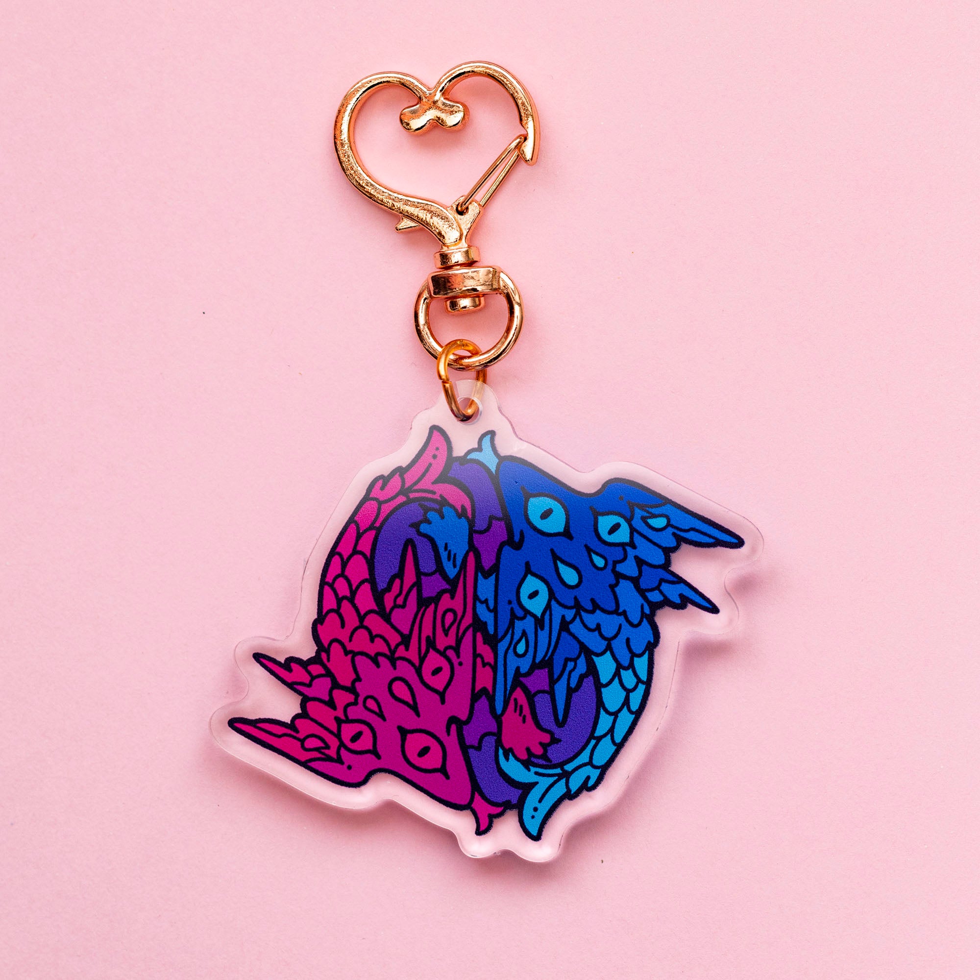 Bisexual Angels Keychain
