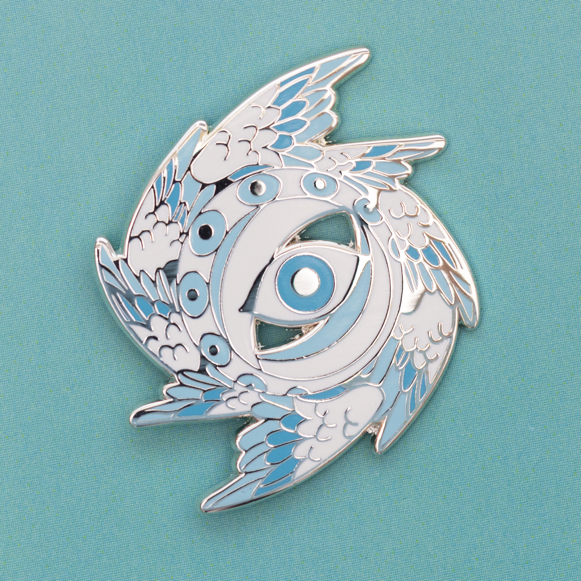 Seafoam Throne Angel Pin