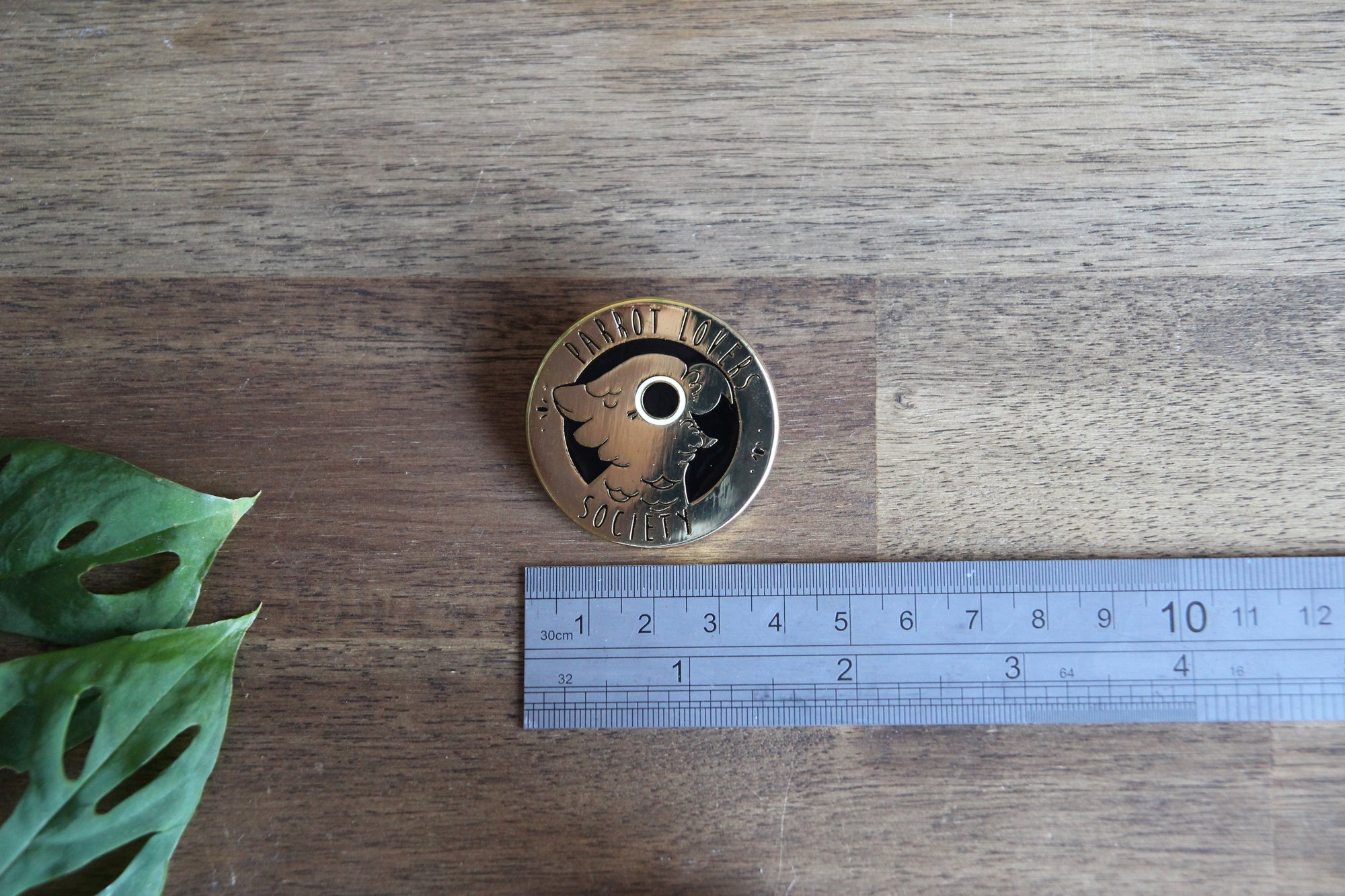 Parrot Lovers Society Pin
