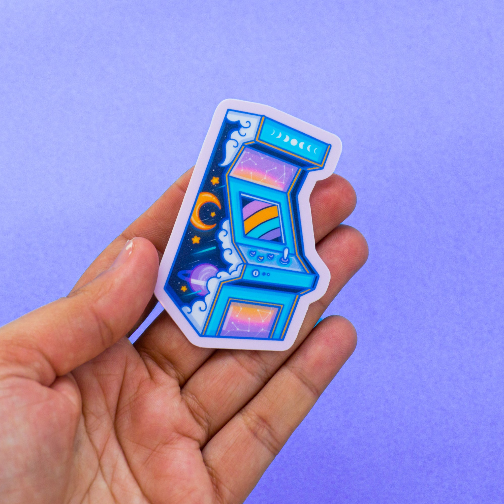 Arcade Machine Vinyl Sticker
