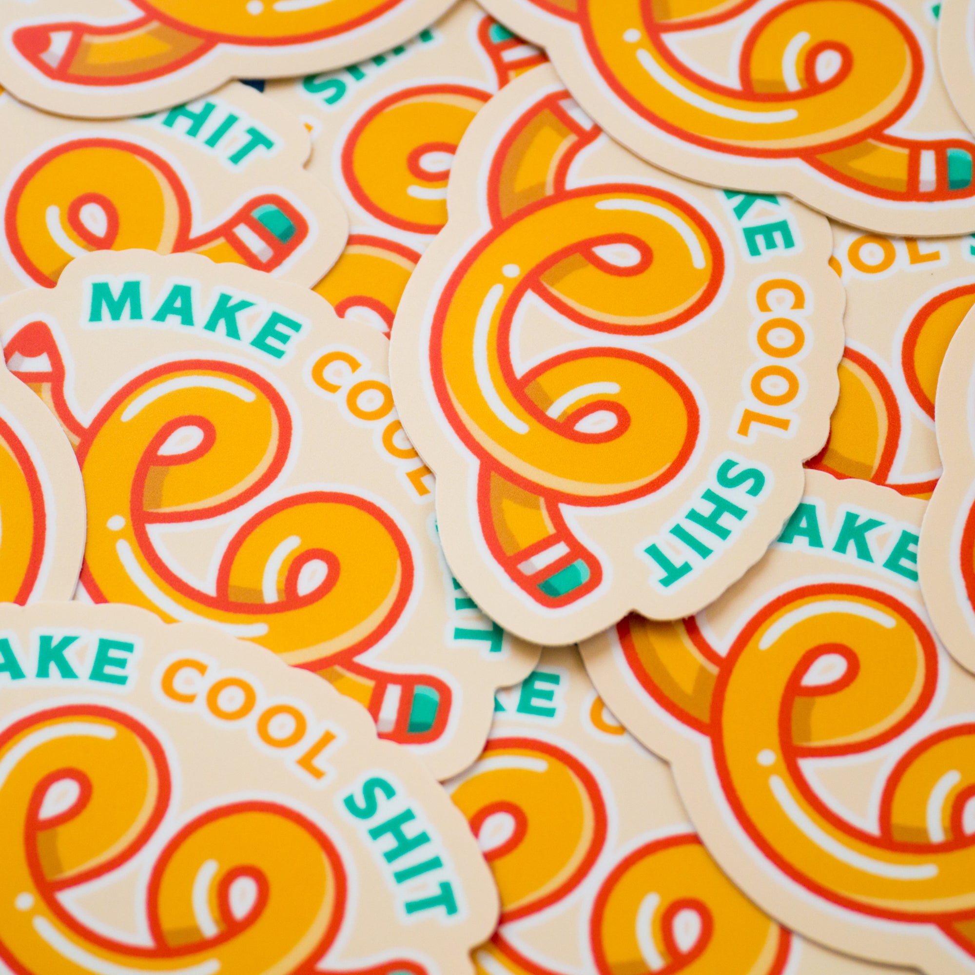 Make Cool Shit Vinyl Sticker