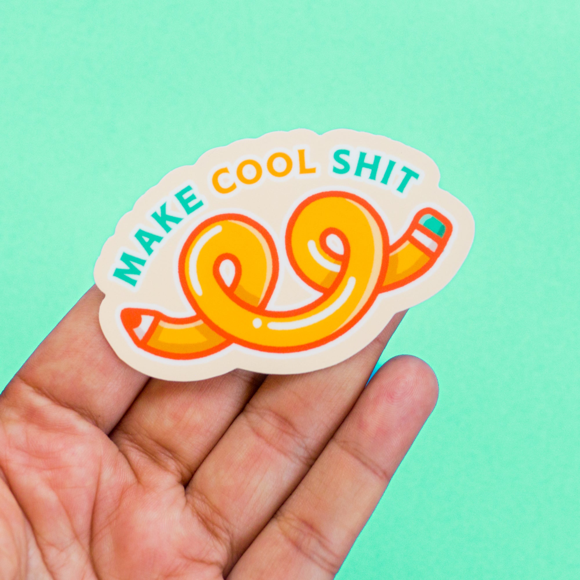 Make Cool Shit Vinyl Sticker