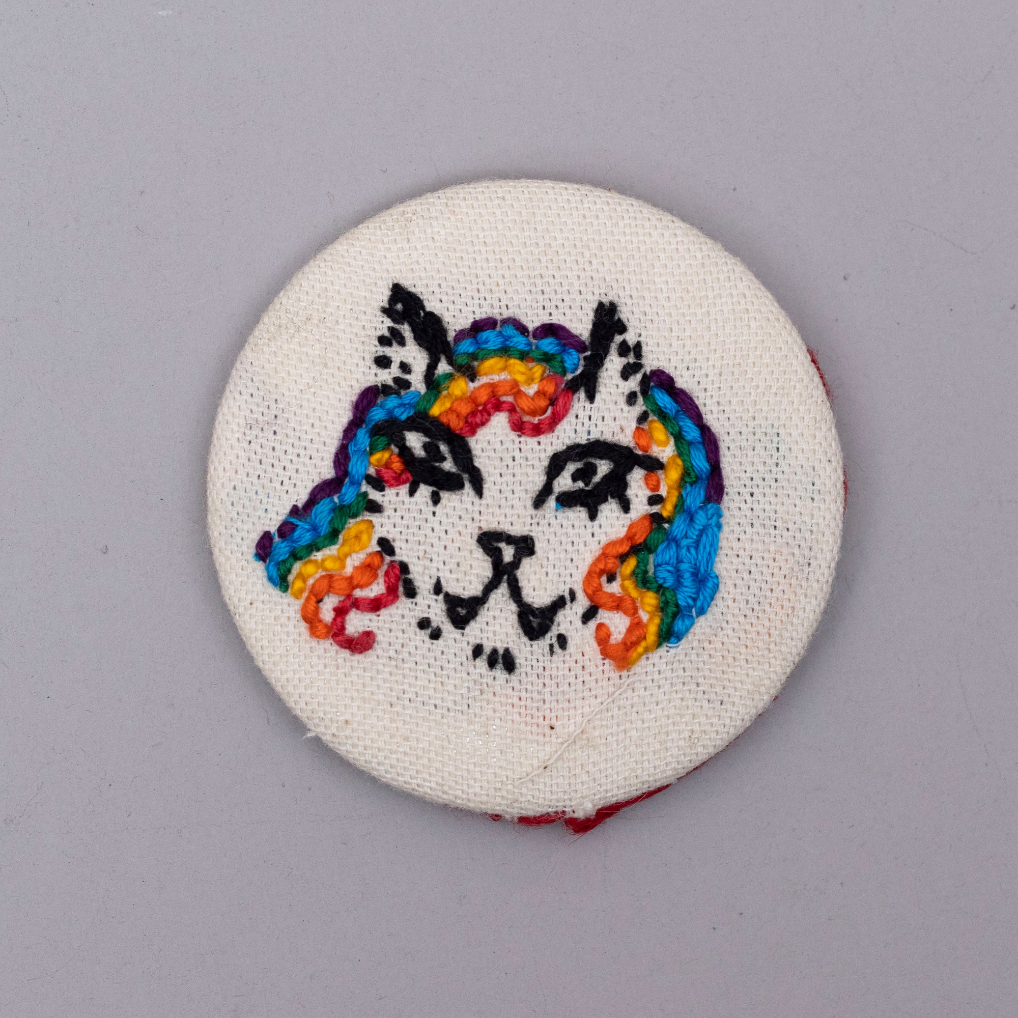 Limited Edition Embroidered Fabric Pins