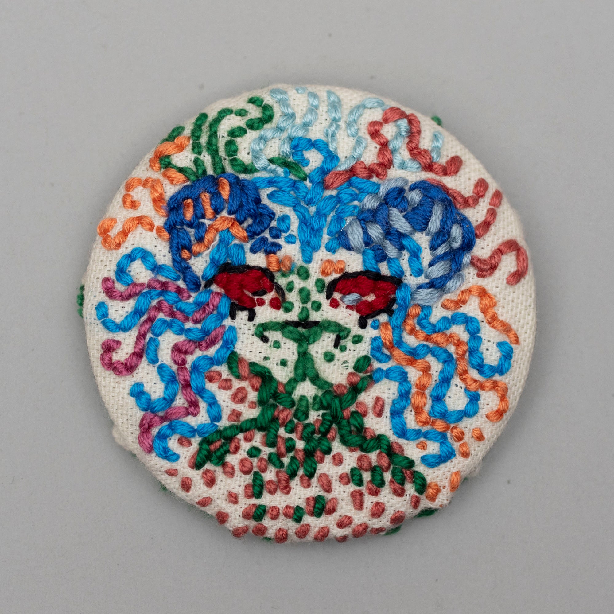 Limited Edition Embroidered Fabric Pins