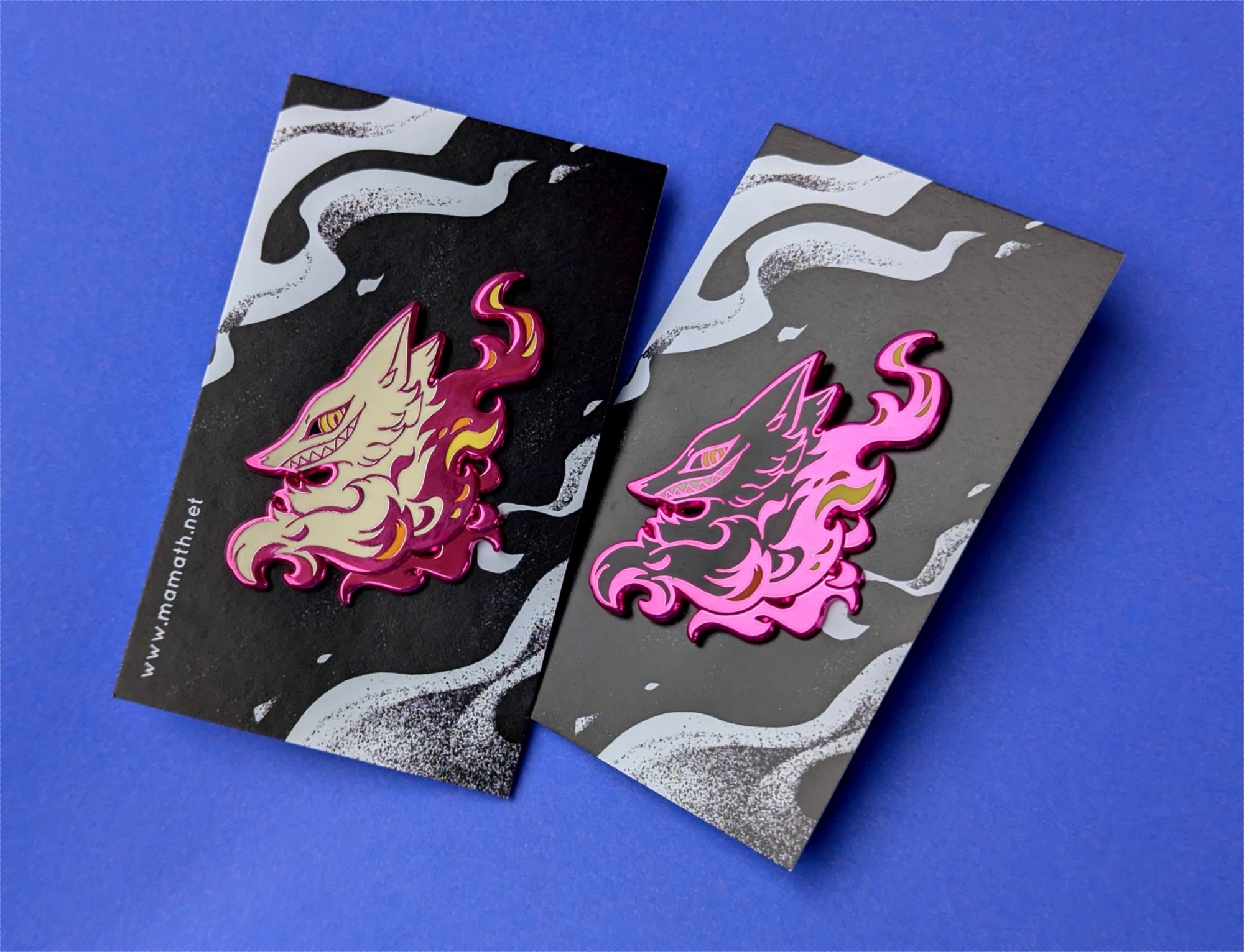 Phantomfire Foxface Enamel Pin - 5