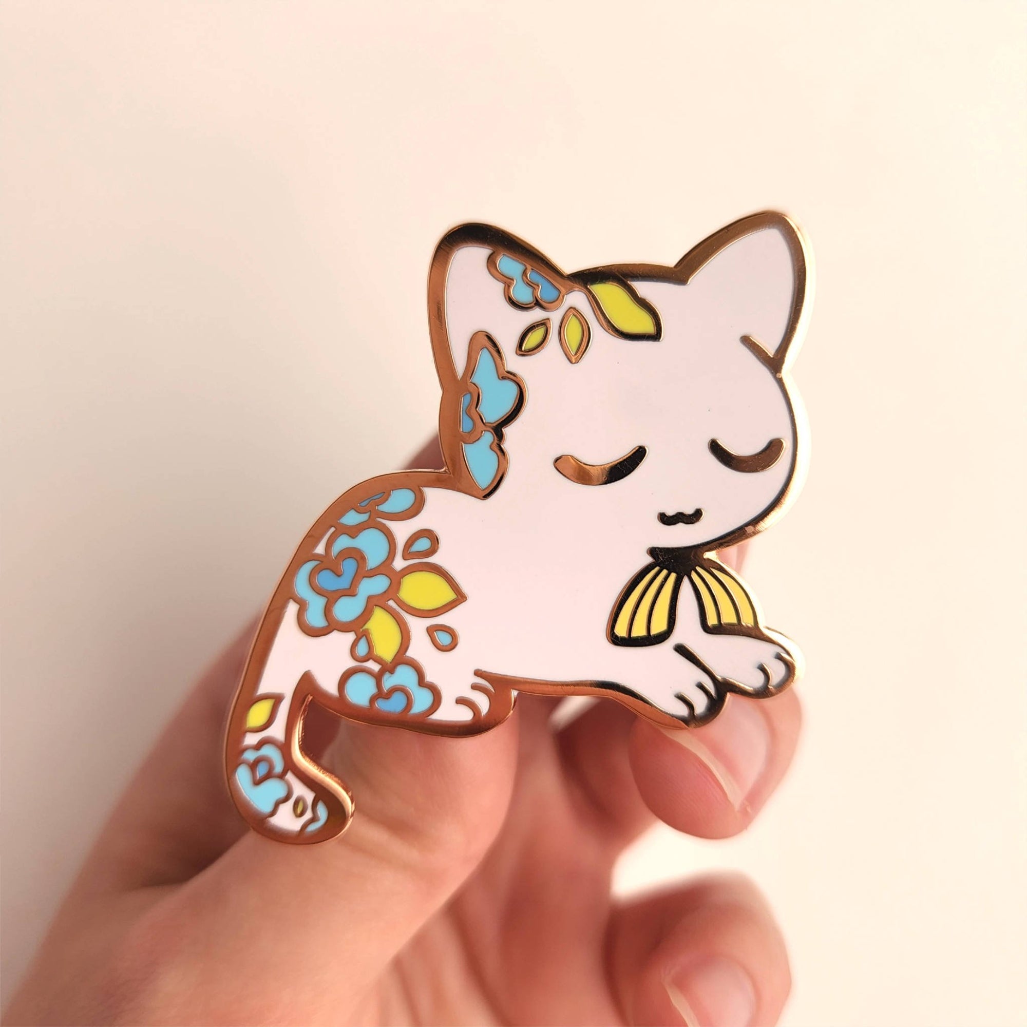 Bloom and Wish Cats Enamel Pins - 2