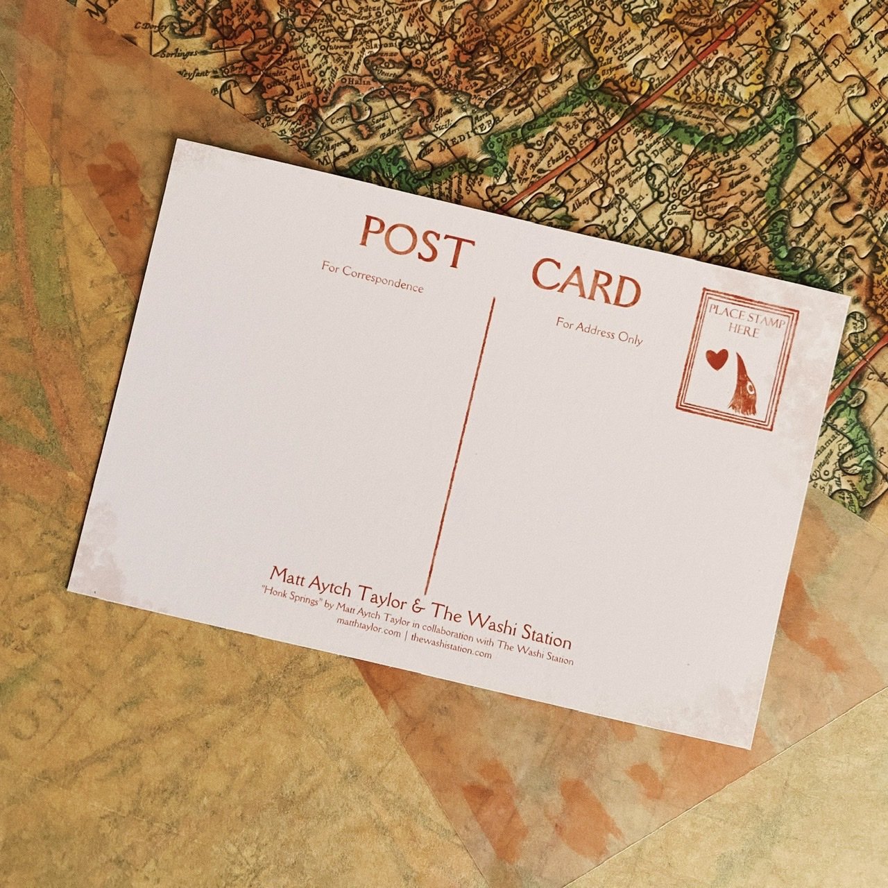 Travel Boy Honk Postcards - Hammock