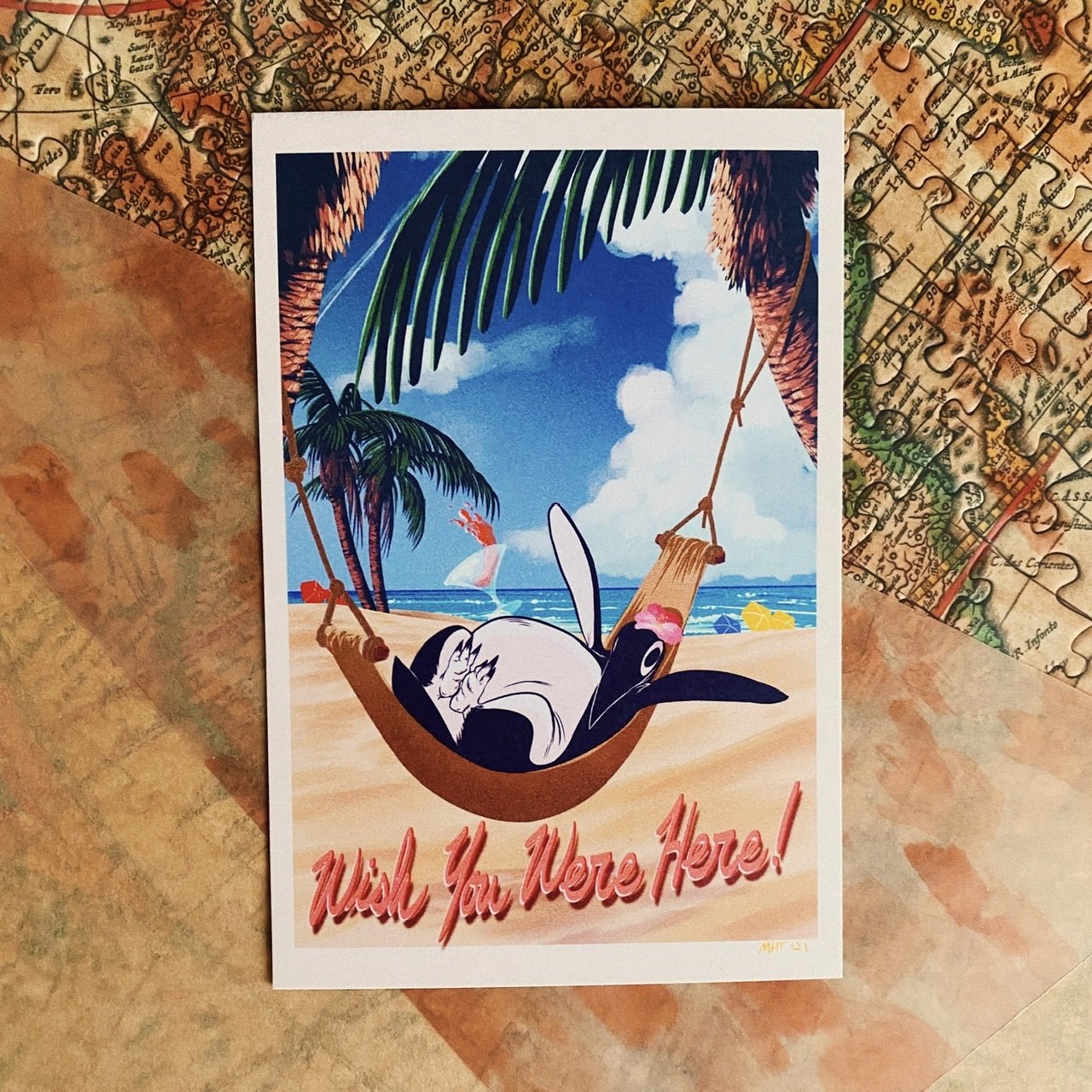 Travel Boy Honk Postcards Set