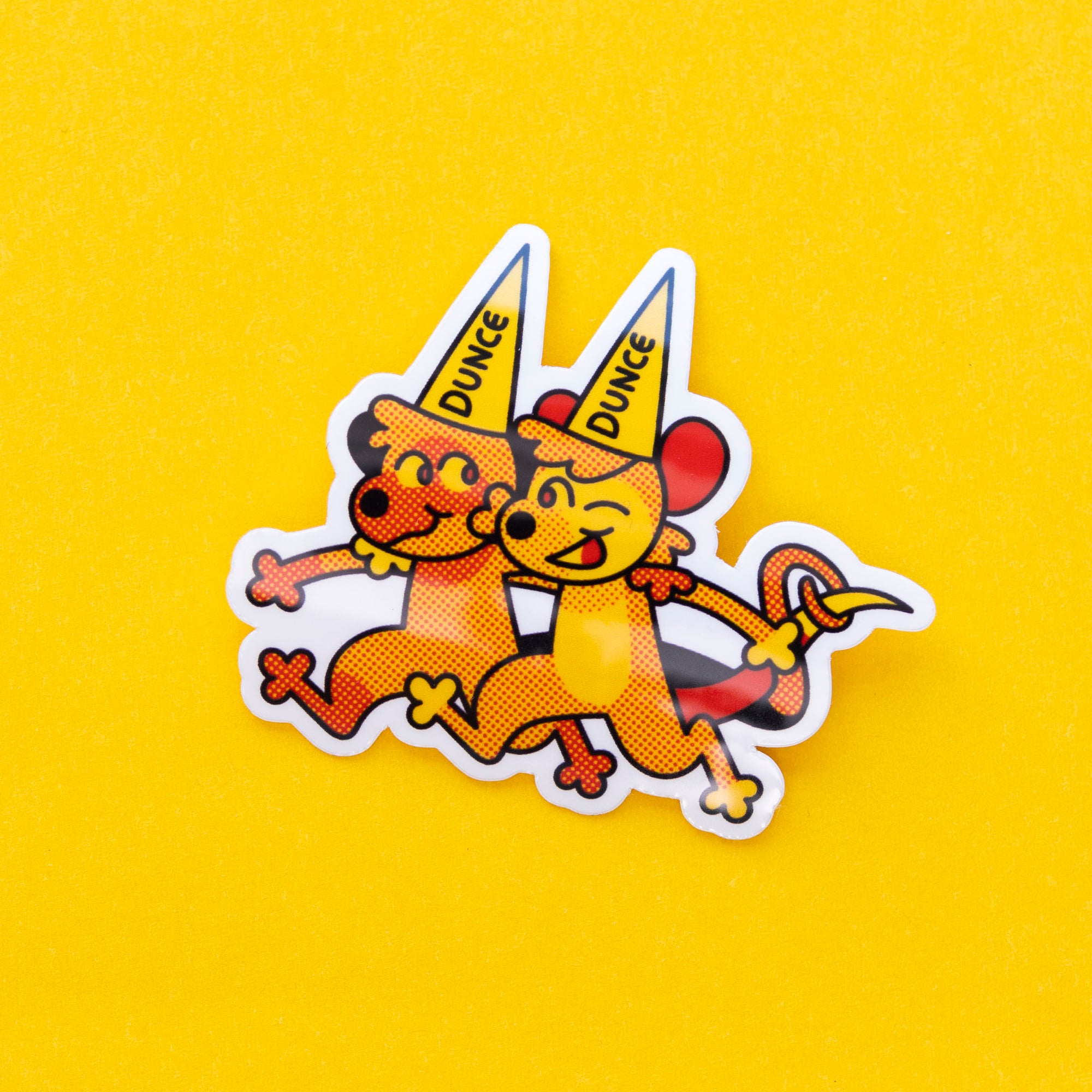 Dunce Sticker Dunces Sticker
