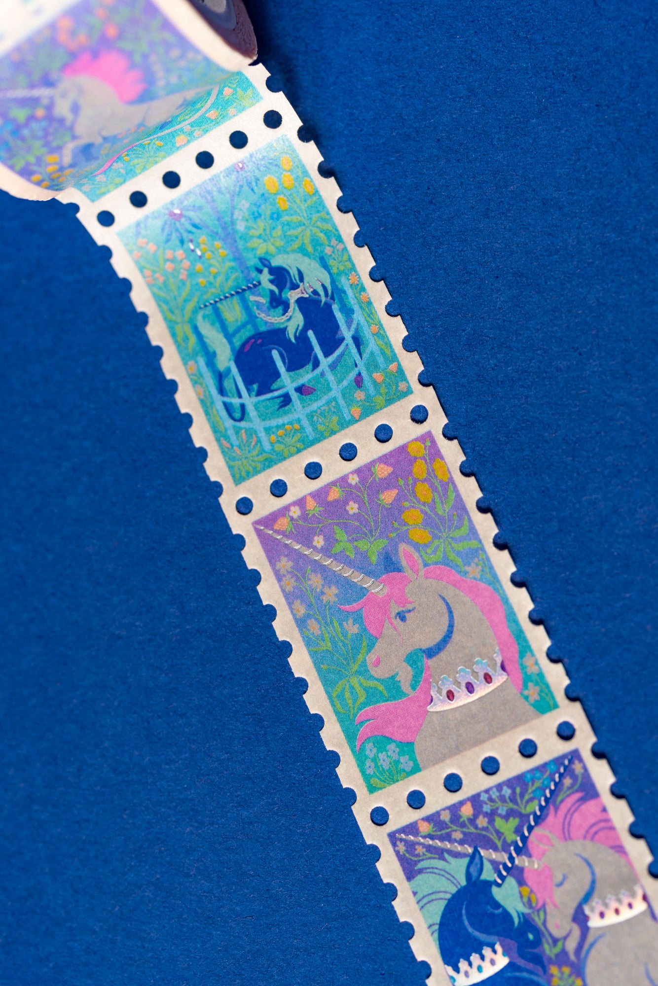 Unicorn Tapestry Holo Stamp