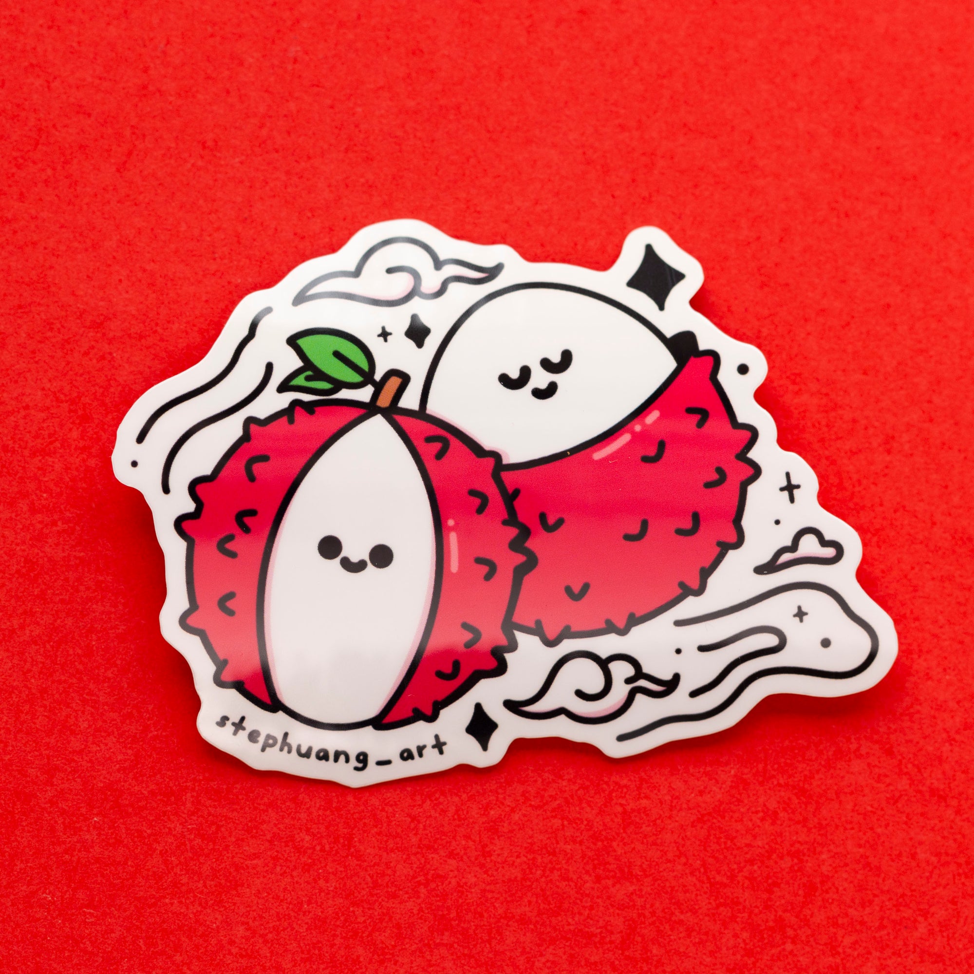 Asian Fruits Stickers