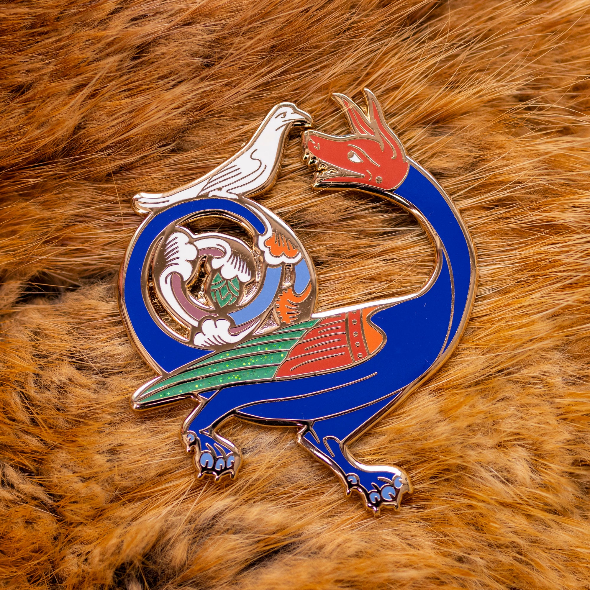 Fine Feathered Friend Pin