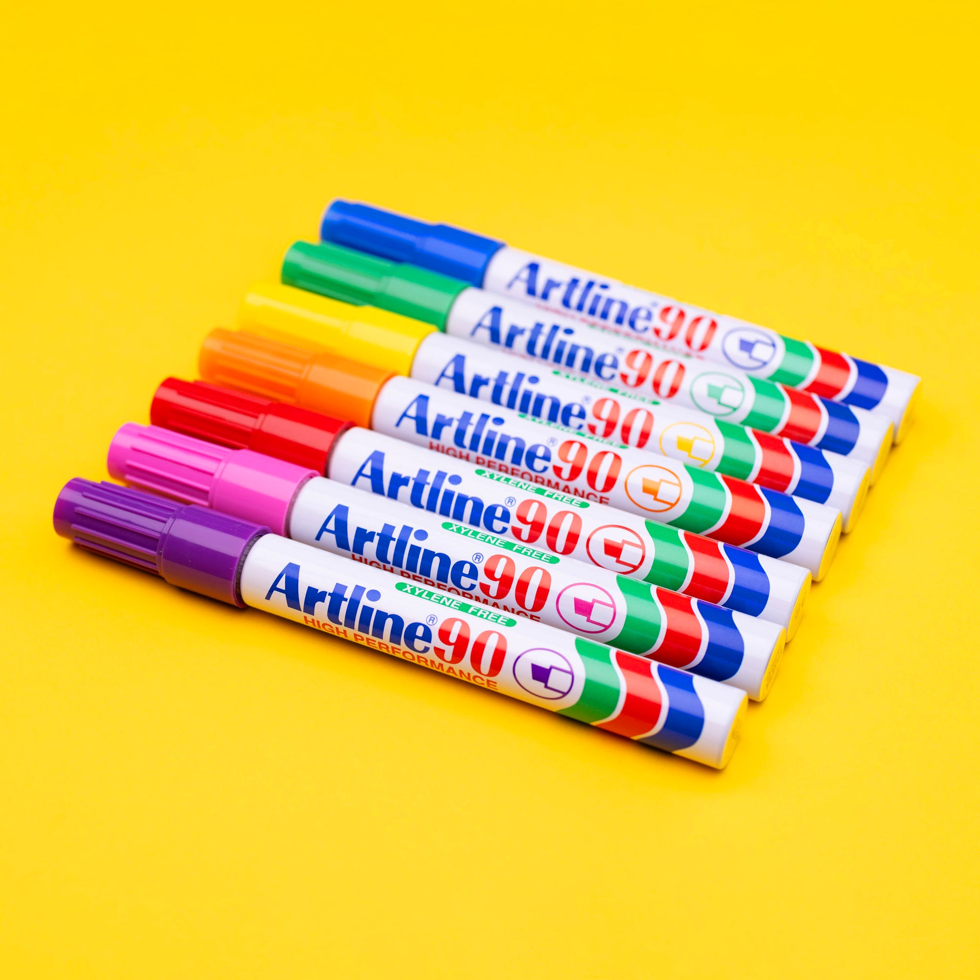 Artline 90 Permanent Marker Yellow