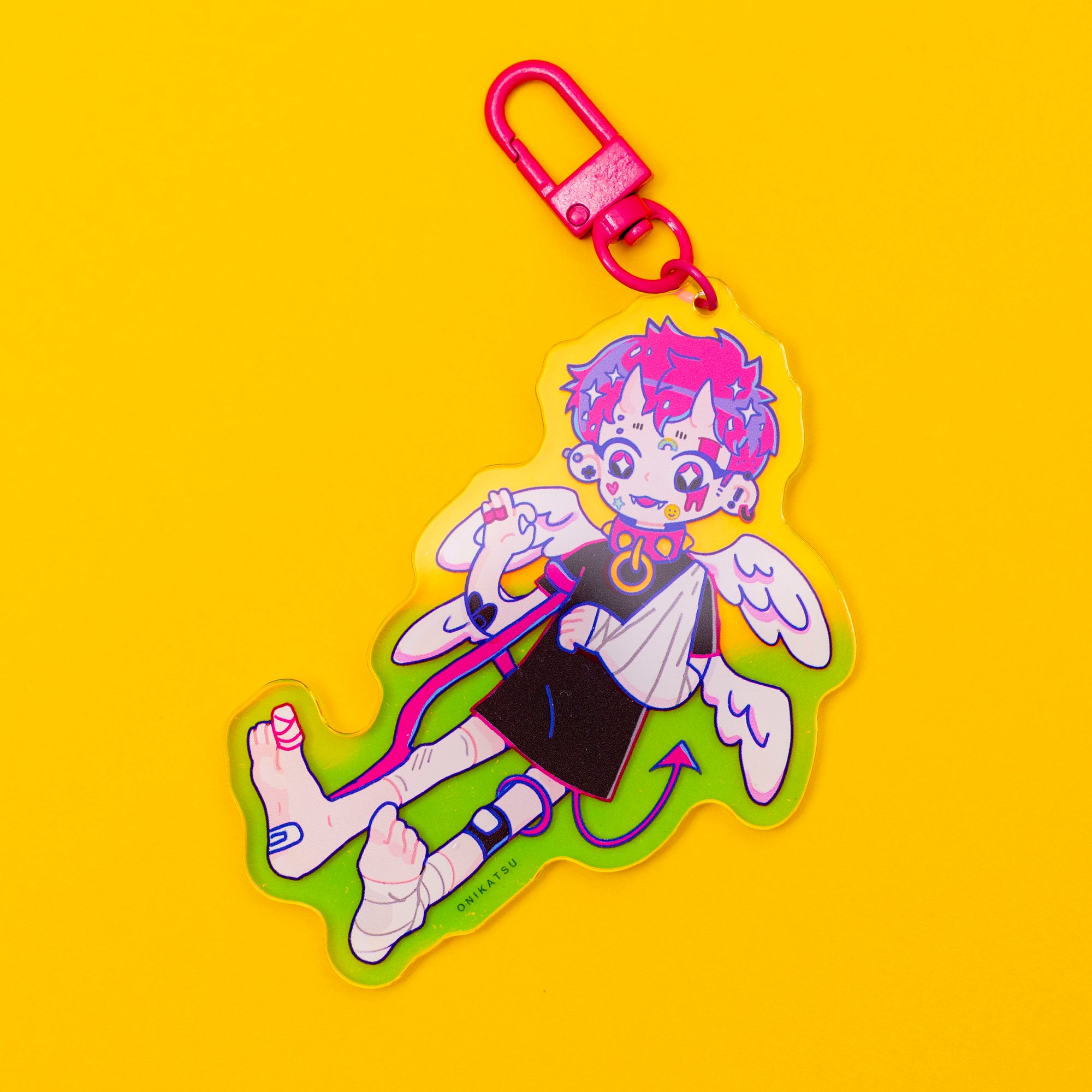 Hurt boy (oc) - keychain