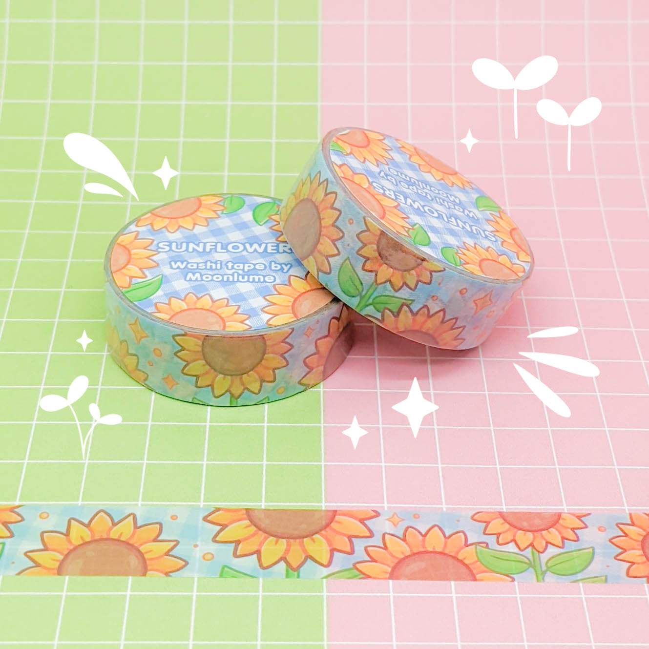 Sunflower Field washi tape - 2