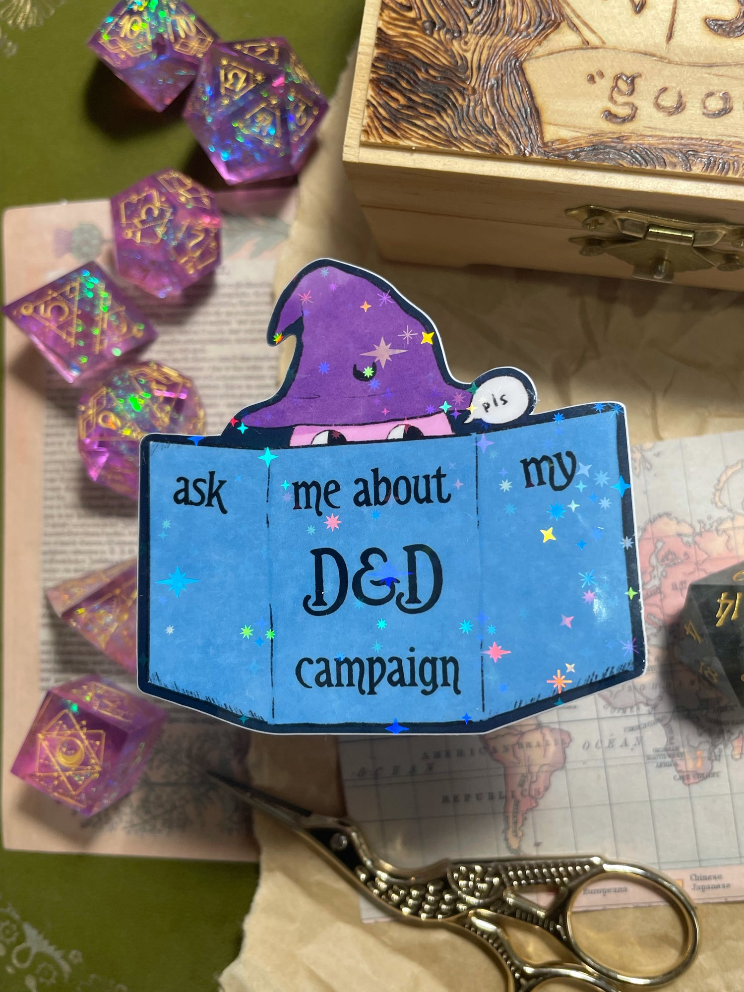 "D&D Campaign" Sticker