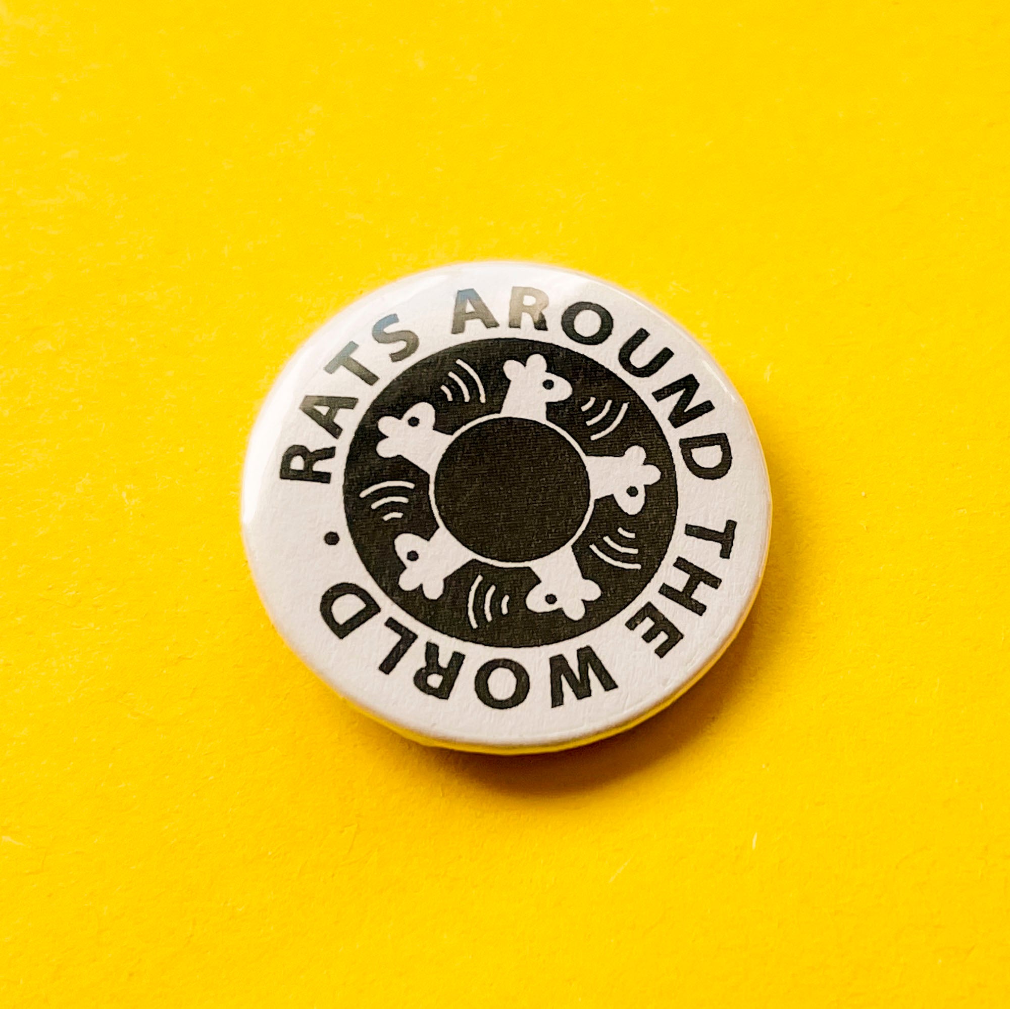 Rats Around the World Button