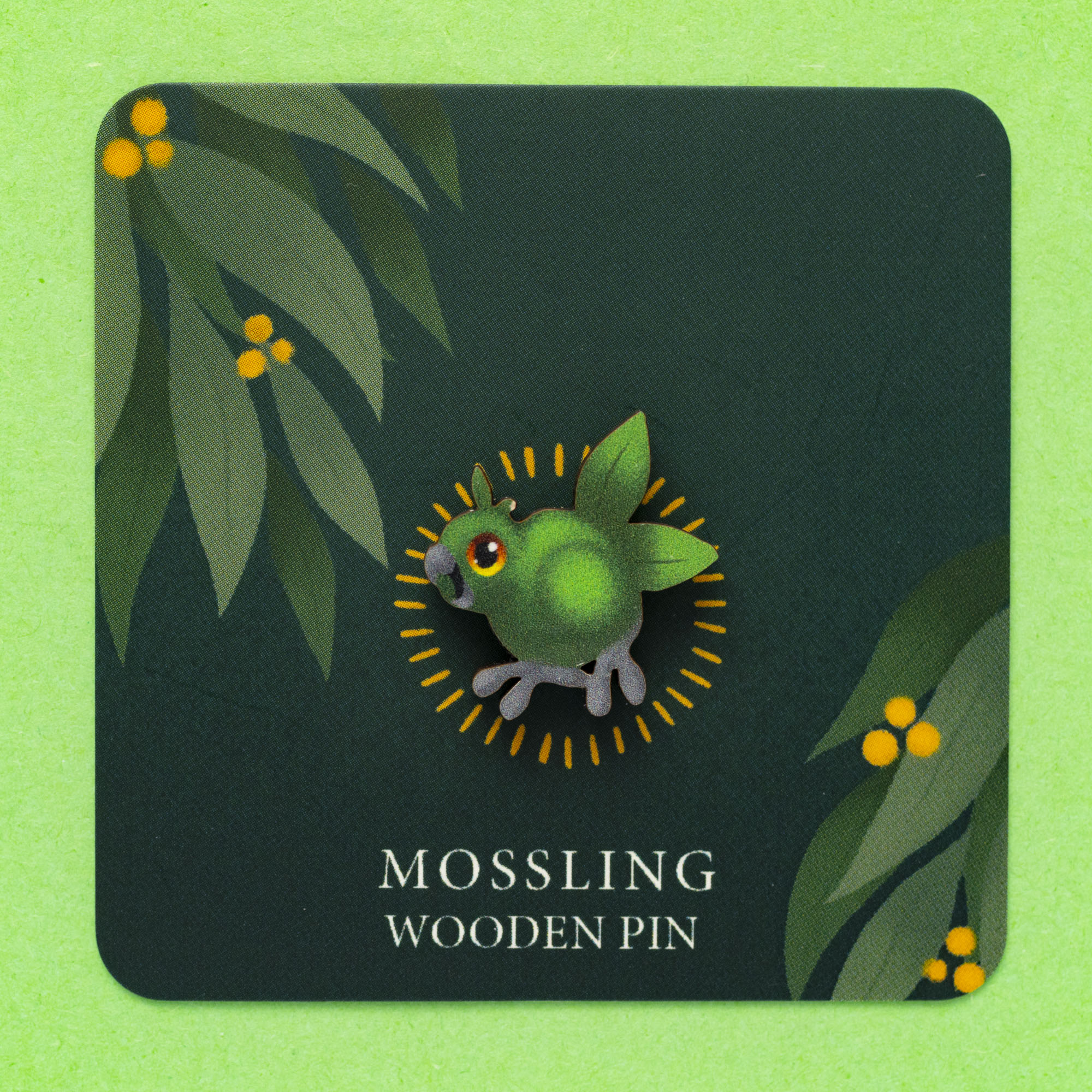 Mossling Wood Pin