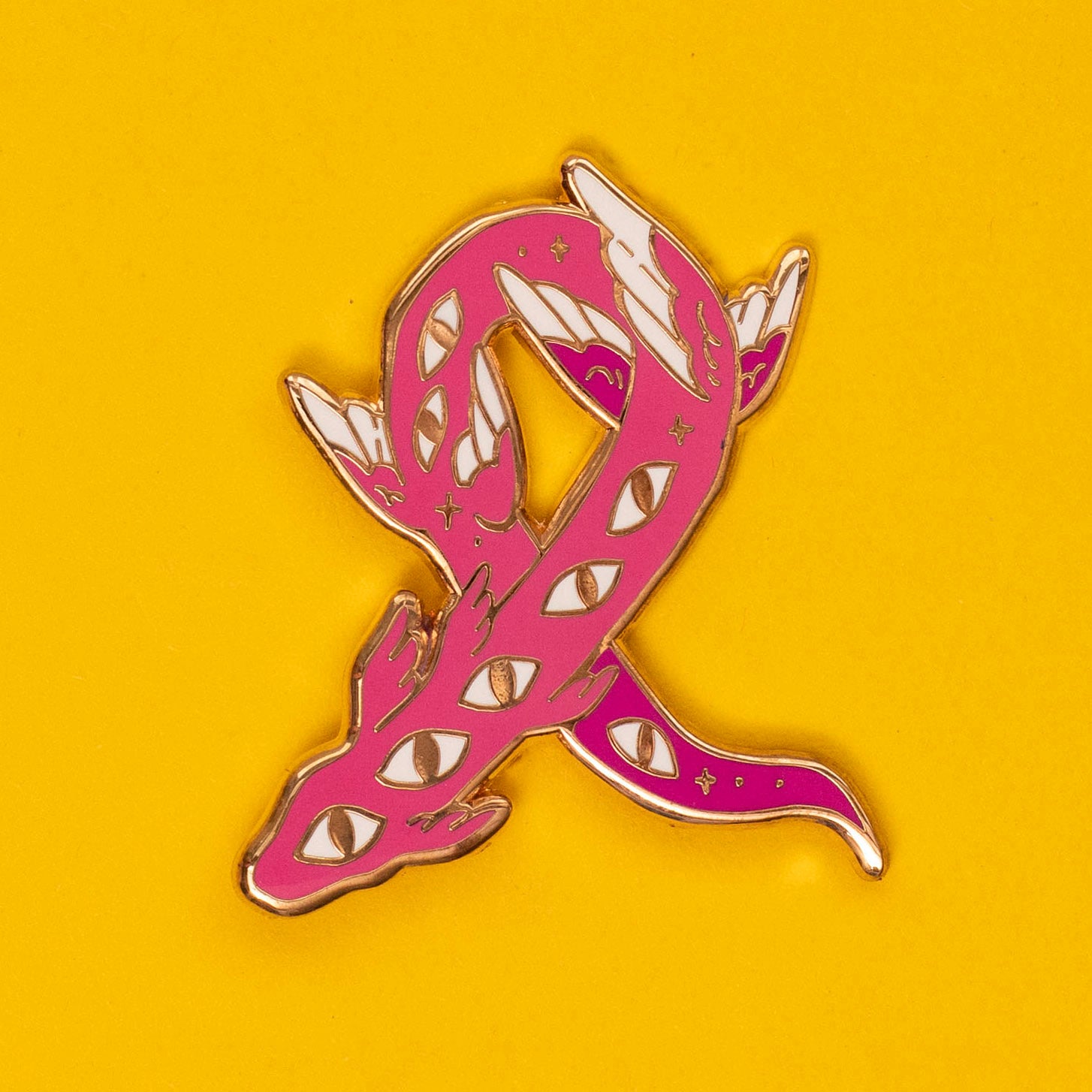 Angel of Cures - Breast Cancer Awareness Pin