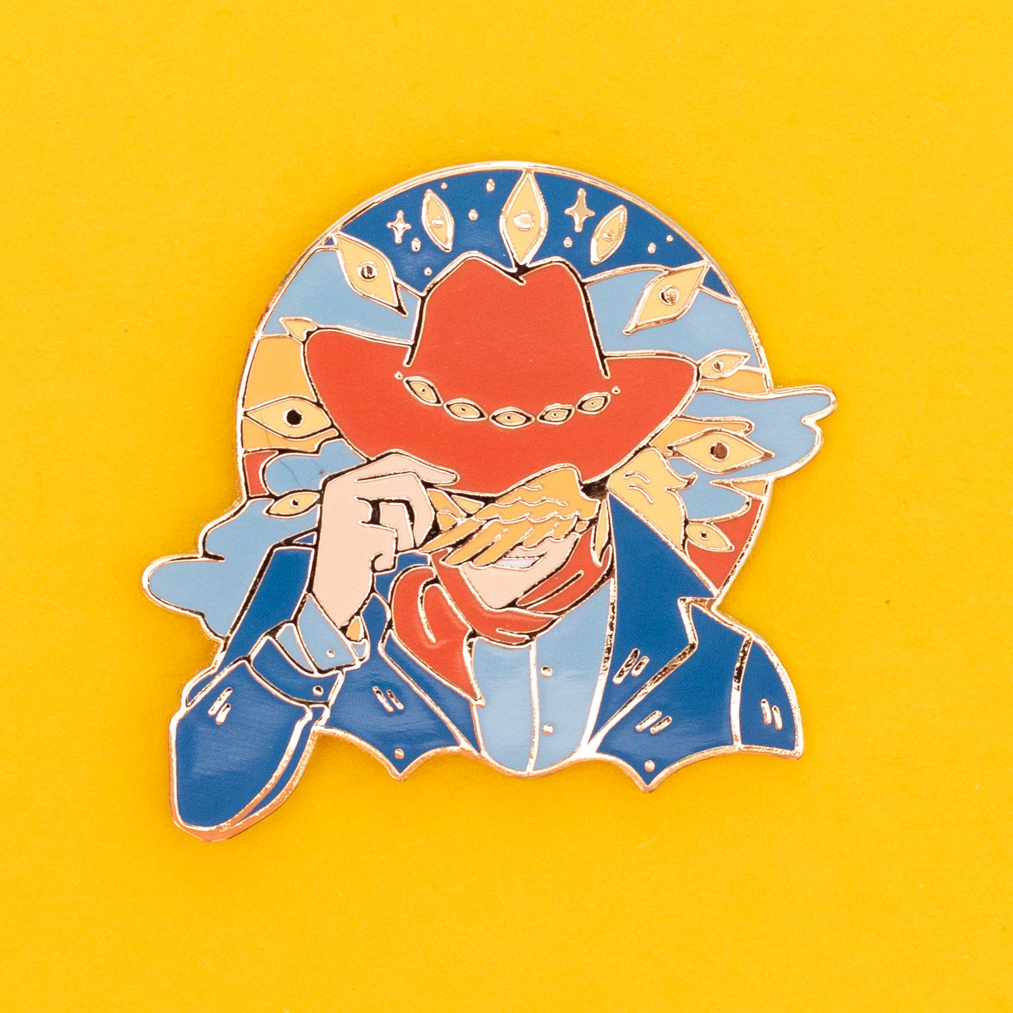 Angelic Cowboy Pin