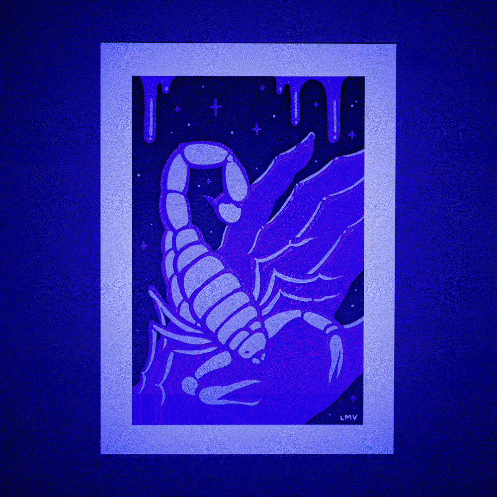 Scorpion UV Print