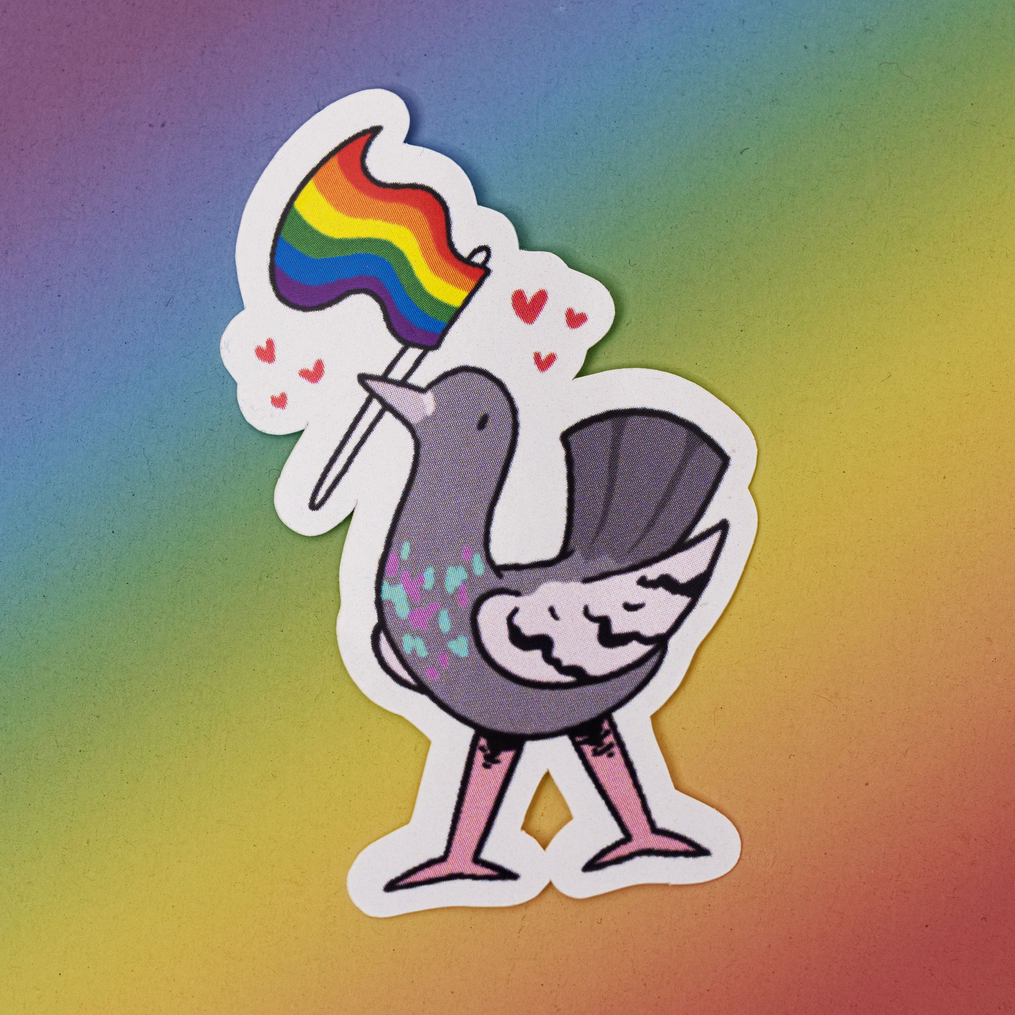 Pride Pigeon Stickers