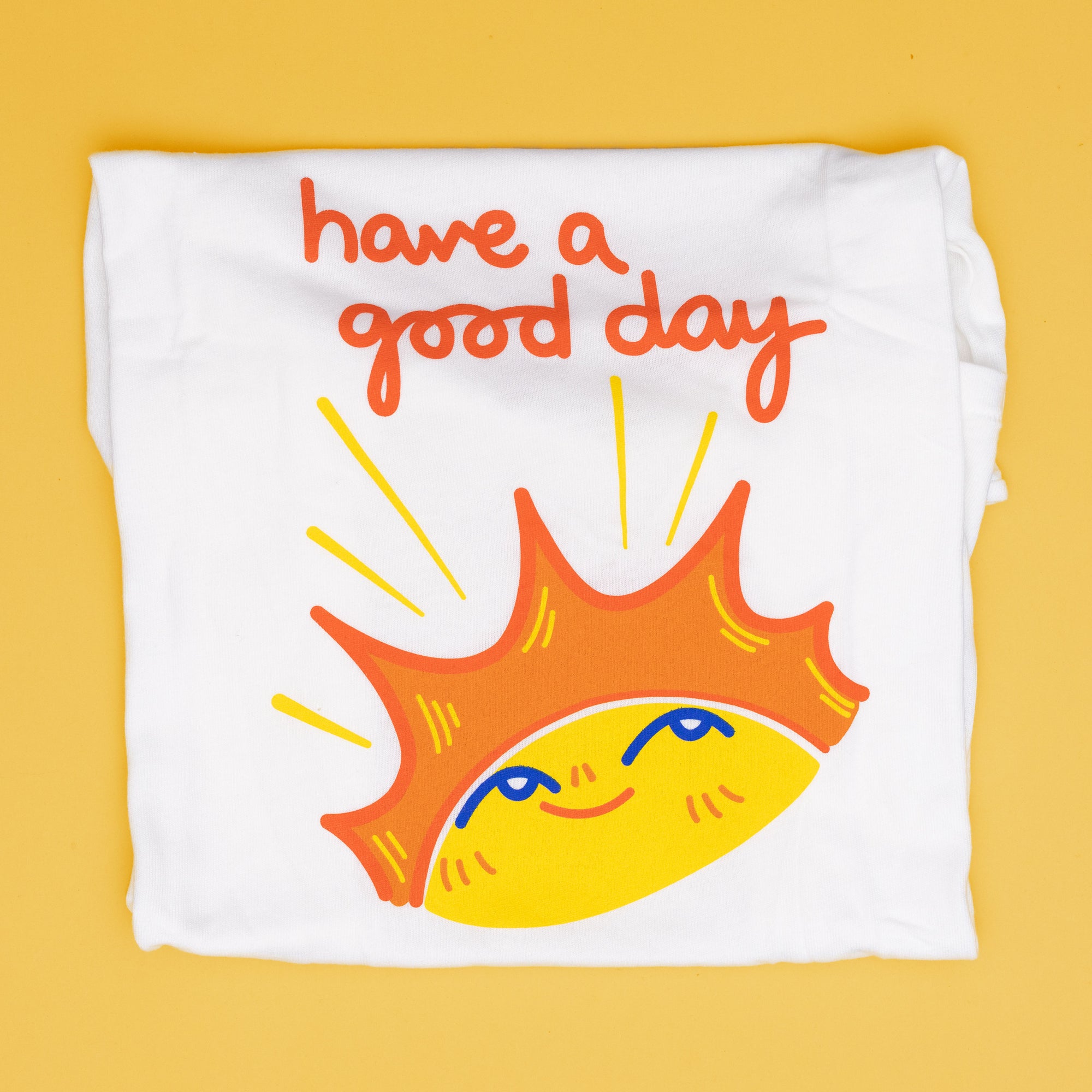 "Have A Good Day" Unisex Ringer Tee