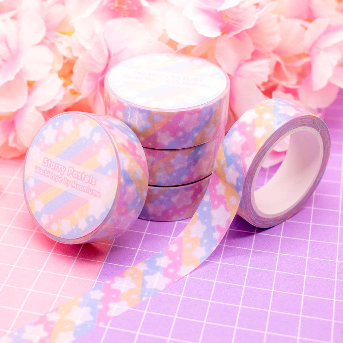 Starry Pastels washi tape - 2