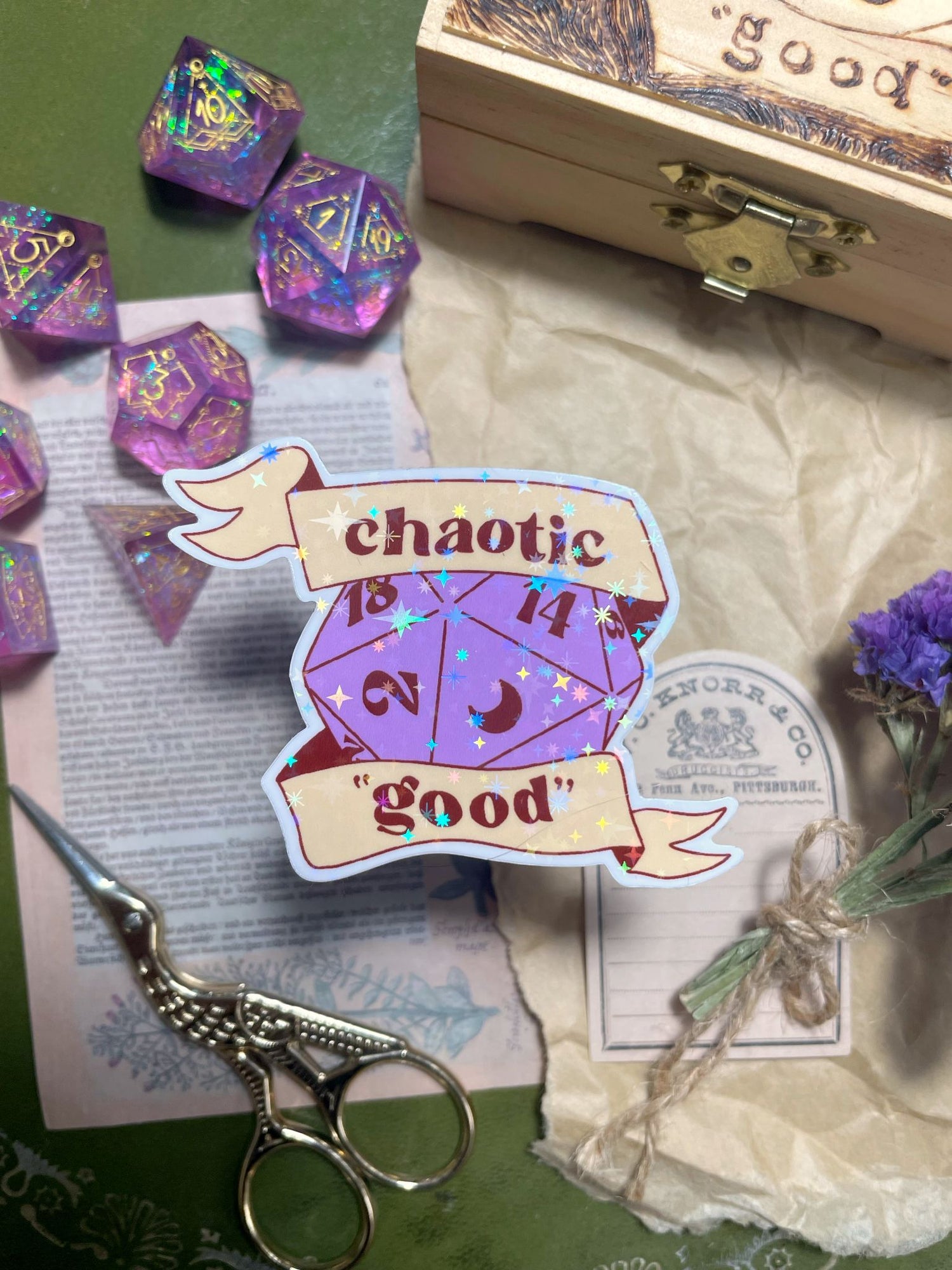 "Chaotic Good" Sticker - 2