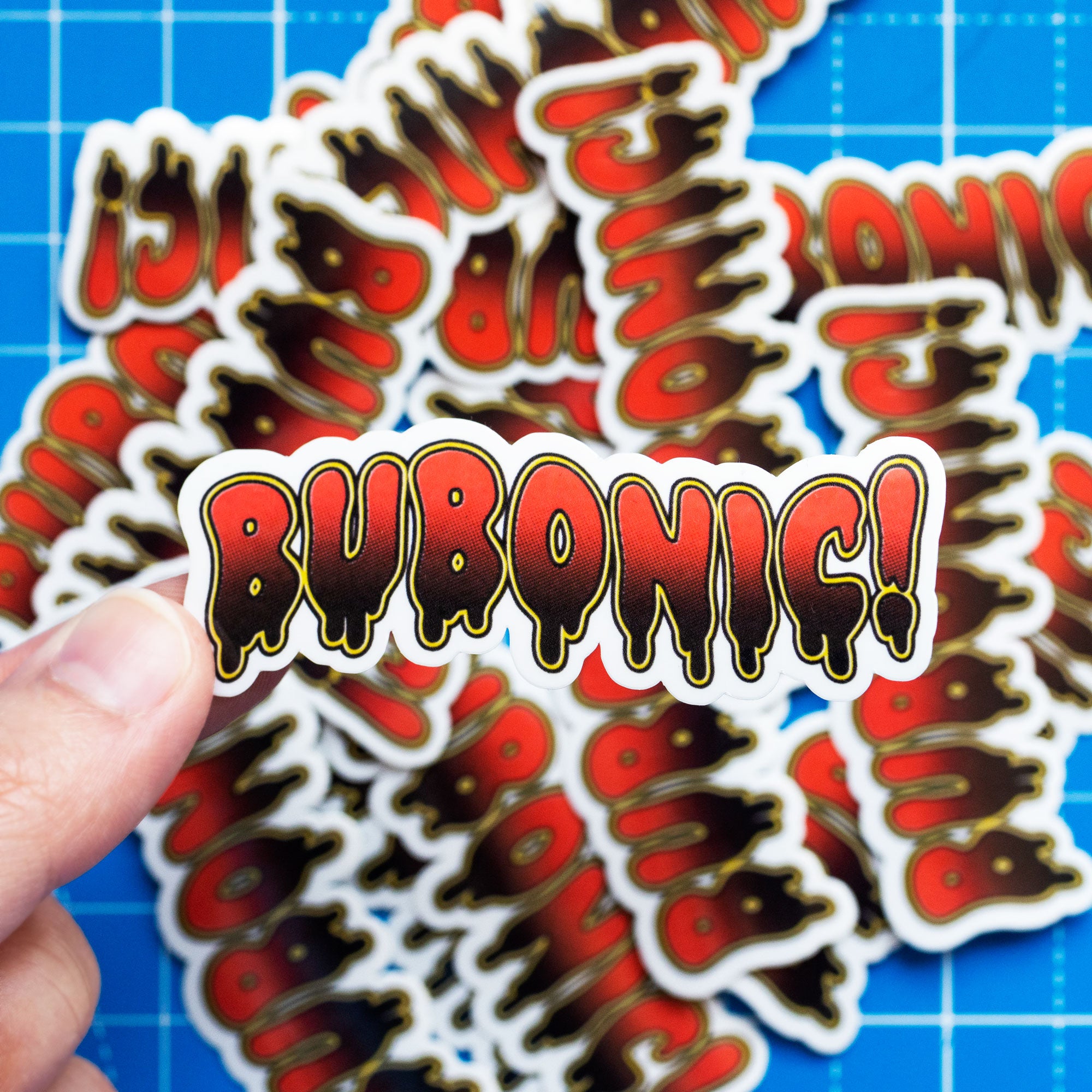 Bubonic! Sticker