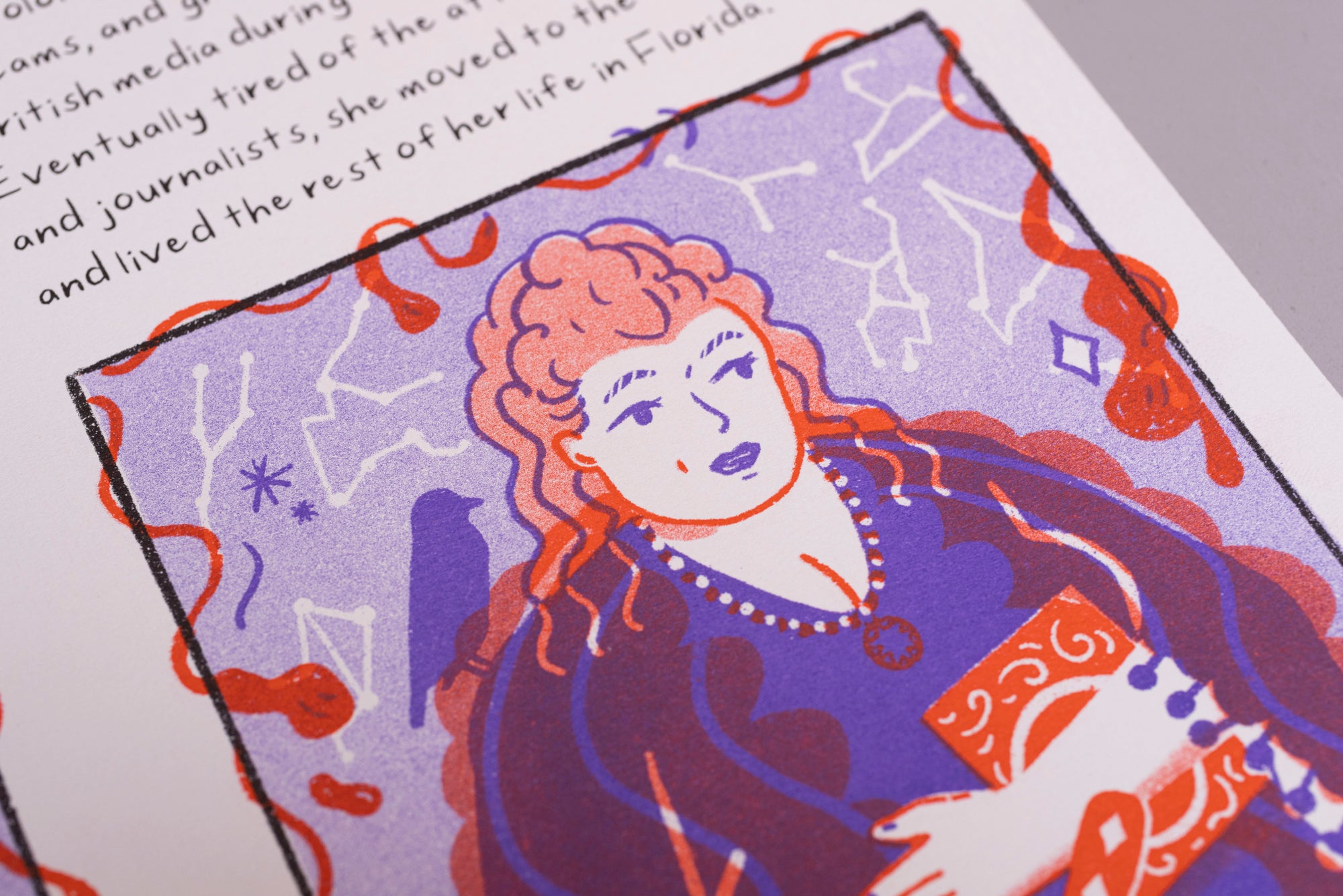 Real Witches Risograph Print