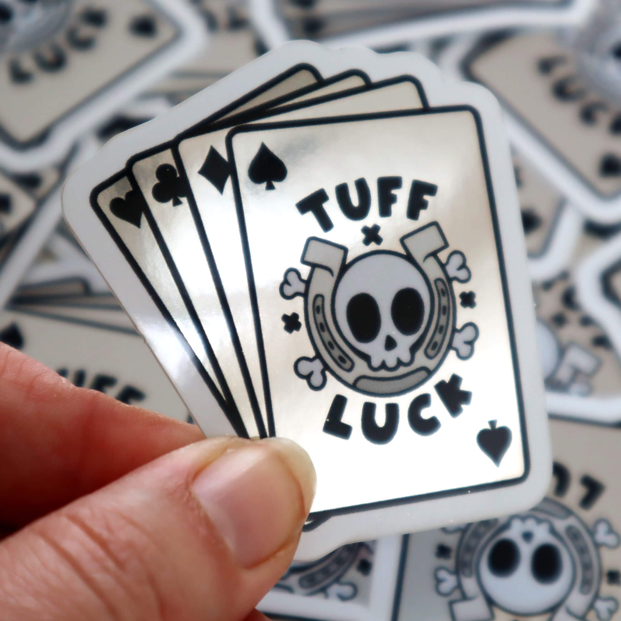 Tuff Luck Sticker